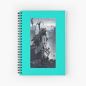 Skyline Schwarz Arknights   Spiral Notebook
