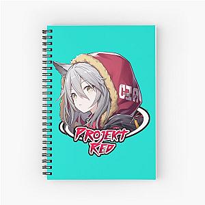 Projekt Red Arknights   Spiral Notebook