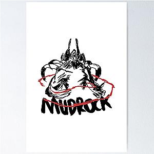 arknights mudrock power white Poster