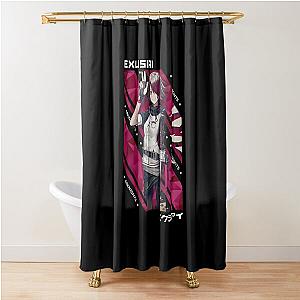 Exusiai - Arknights V.1 - White Version Shower Curtain