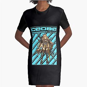 Arknights Ceobe Graphic T-Shirt Dress