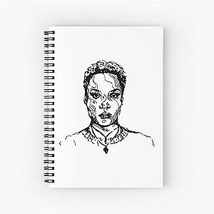 Arlo Parks Portrait Design Spiral Notebook