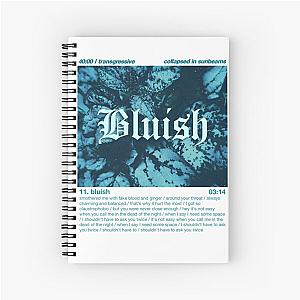 Arlo Parks Bluish  Spiral Notebook