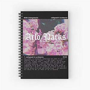 Arlo Parks - Collapsed In Sunbeams - Floral  Spiral Notebook