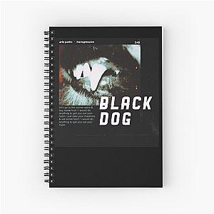 Black Dog by Arlo Parks - Collapsed In Sunbeams  Spiral Notebook