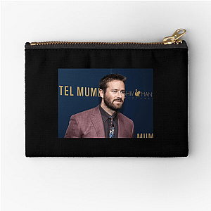 He Broke More Than Hearts Armie Hammer Zipper Pouches