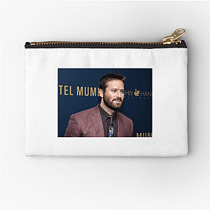 He Broke More Than Hearts Armie Hammer Zipper Pouches