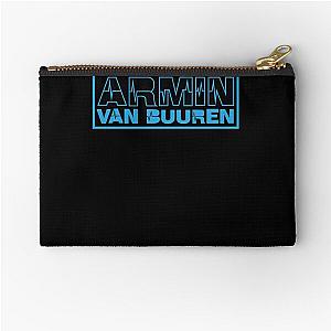 Creative design by Armin van Buuren best selling blue color  Zipper Pouch