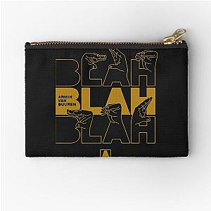 Best seller blah blah blah armin van buuren merchandise Zipper Pouch