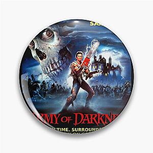 Army Of Darkness Movie Poster Phi Retro Pin