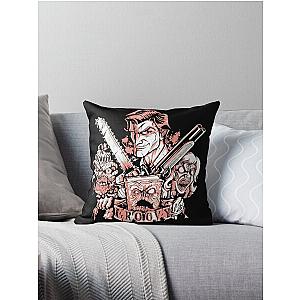 Groovy Evil Dead Throw Pillow