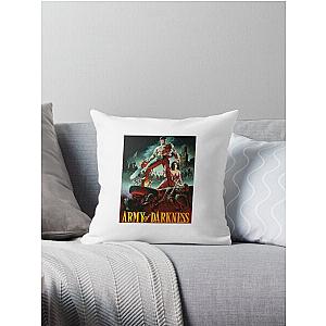 army of darkness poster Throw Pillow