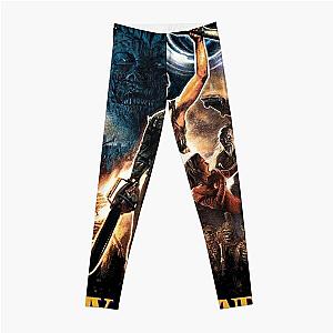 Army Of Darkness Horror Scariest Movie Vintage 80s Leggings