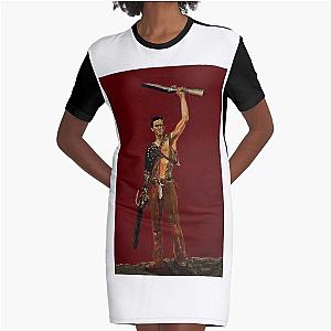 Ash Army of Darkness Bruce Campbell  Graphic T-Shirt Dress