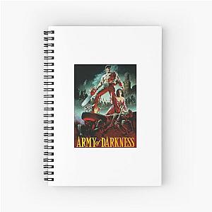 army of darkness poster Spiral Notebook