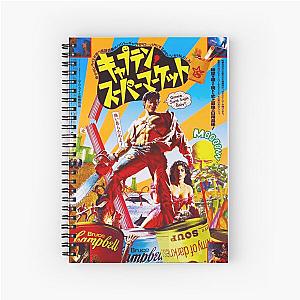 Army of Darkness Evil Dead Japanese Movie Poster  Spiral Notebook