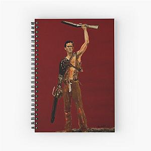 Ash Army of Darkness Bruce Campbell  Spiral Notebook