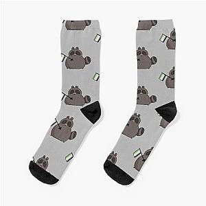 Aromantic Socks - Aromantic raccoon Socks RB1901