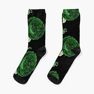 Aromantic Socks - Aro Pride Vintage Flower and Leaves Socks RB1901