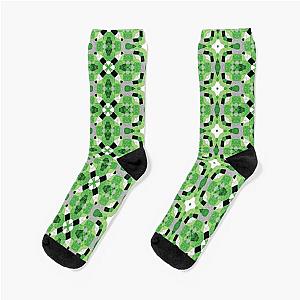 Aromantic Socks - Aro Pride Quilt Shapes Pattern Socks RB1901