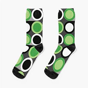 Aromantic Socks - Aro Pride Connected Circles Socks RB1901