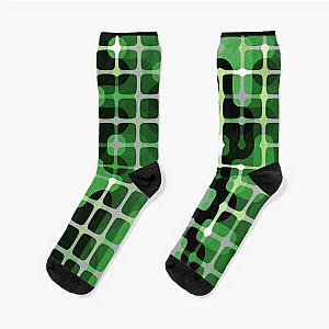 Aromantic Socks - Aro Pride Abstract Circuitry Pattern Socks RB1901