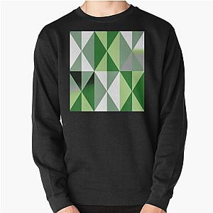 Aromantic Sweatshirts - Aro Pride Triangle Gradients Pattern Pullover Sweatshirt RB1901