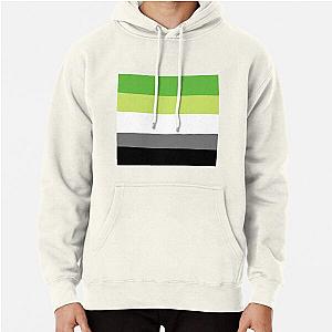 Aromantic Hoodies - Aromantic pride Pullover Hoodie RB1901