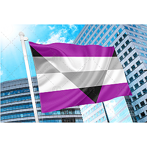 Aegosexual/Autochorissexual-Akiosexual Pride Flag | Aromantic Flag Store PN2101