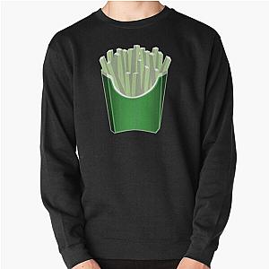 Aromantic Sweatshirts - Aro Pride French Fries Pullover Sweatshirt RB1901