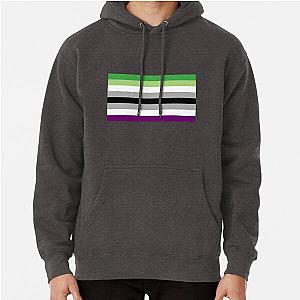 Aromantic Hoodies - AroAce Pride! Pullover Hoodie RB1901