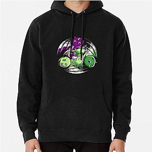 Aromantic Hoodies - Aro ace agender dragons Pullover Hoodie RB1901