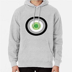 Aromantic Hoodies - Aro pride roundel inverted Pullover Hoodie RB1901