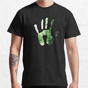 Aromantic T-Shirts - Aro Pride Handprint Classic T-Shirt RB1901