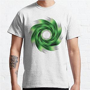 Aromantic T-Shirts - Aromantic Pride Whirling Vortex (On White) Classic T-Shirt RB1901