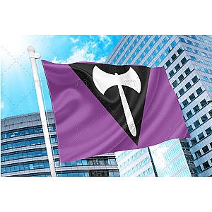 Lesbian Labrys Pride Flag | Aromantic Flag Store PN2101