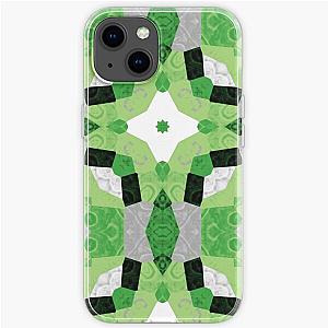 Aromantic Cases - Aro Pride Quilt Shapes Pattern iPhone Soft Case RB1901