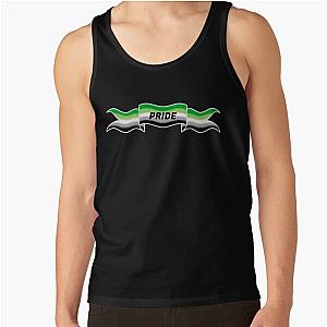 Aromantic Tank Tops - Aromantic pride banner Tank Top RB1901