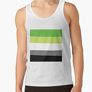 Aromantic Tank Tops - Aromantic pride Tank Top RB1901