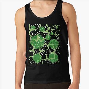 Aromantic Tank Tops - Aro Pride Abstract Voidfill Design Tank Top RB1901