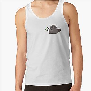 Aromantic Tank Tops - Aromantic raccoon Tank Top RB1901