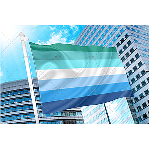 Blue Gay Men Flag | Aromantic Flag Store PN2101