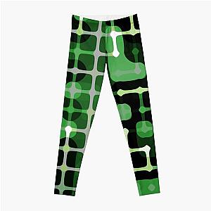 Aromantic Leggings - Aro Pride Abstract Circuitry Pattern Leggings RB1901