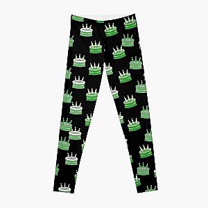 Aromantic Leggings - Aro Pride Cakes Pattern Leggings RB1901