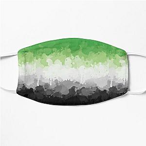 Aromantic Face Masks - Aro Pride Paint Flat Mask RB1901