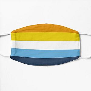 Aromantic Face Masks - Aroace Pride Flag Flat Mask RB1901