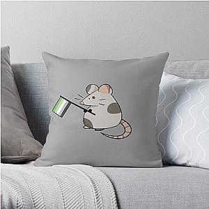 Aromantic Pillows - Aromantic rat Throw Pillow RB1901