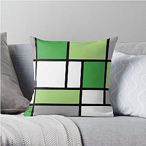 Aromantic Pillows - Aro Pride Basic Lined Rectangles Throw Pillow RB1901