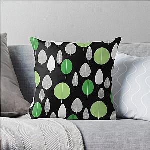 Aromantic Pillows - Aro Pride Simple Leaves Pattern Throw Pillow RB1901