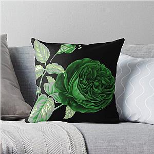 Aromantic Pillows - Aro Pride Vintage Flower and Leaves Throw Pillow RB1901